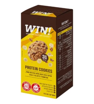 עוגיות דגנים חיטה ושיבולת שועל, עם שוקולד ציפס מריר ובננה